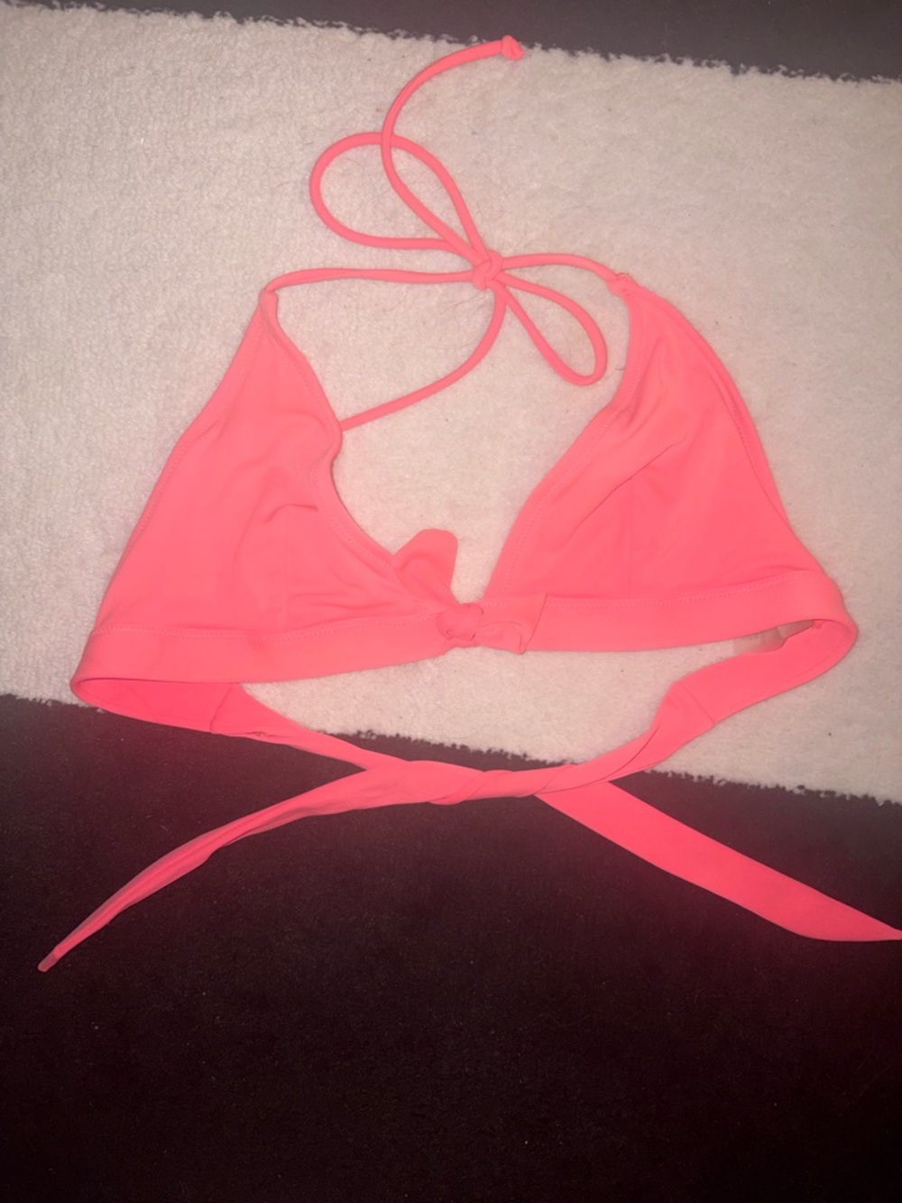 Victoria's Secret Coral Pink Bikini top